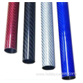 Carbon fiber colored tubing light weight